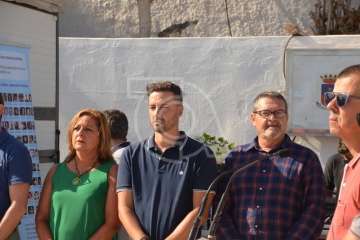 Homenaje en Telde a las víctimas de Spanair en el décimo aniversario del accidente aéreo (Foto Francisco Javier Santana)